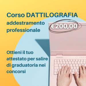 Corso dattilografia